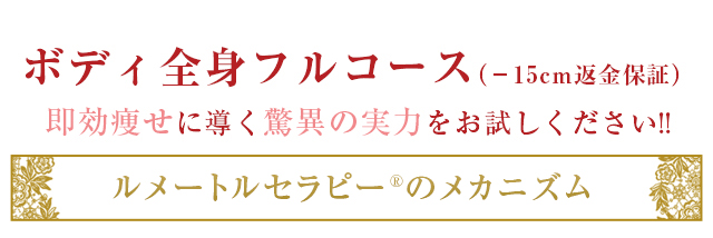 ルメートルセラピーのメカニズム